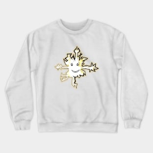 Golden Snowflake Crewneck Sweatshirt